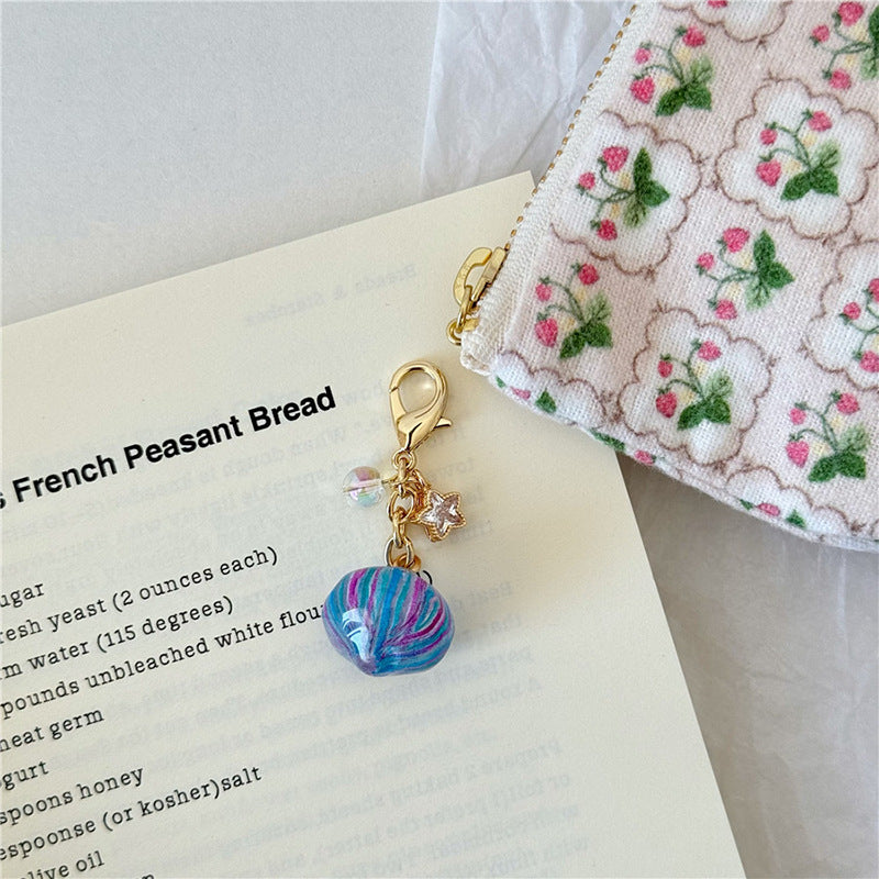 Candy Bead Coin Purse Charm for Bag N6D039