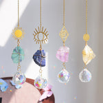 Load image into Gallery viewer, Natural Crystal  Hanging Home Decor Prism N6F295