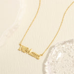 Load image into Gallery viewer, MaMa Layered Gold Plated Pendant Necklace Women N6D501
