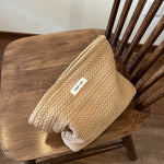 Load image into Gallery viewer, Wheat Weave Horizontal Zipper Pouch Polyester Canvas S5P357