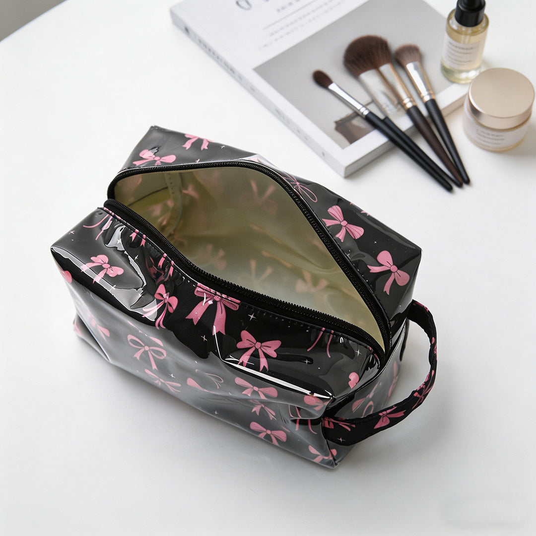 Unisex Waterproof Printed PVC Cosmetic Bag N6J249