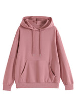 Load image into Gallery viewer, Solid Color Hoodie Women Cotton Loose Fit Long Sleeve N6H047