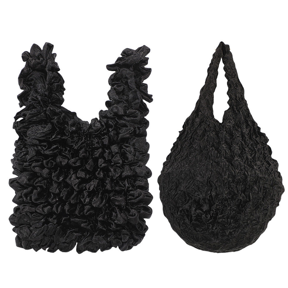 Shirred Expandable Pouch Polyester Multi Color  S5P285