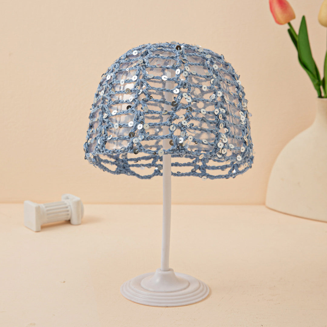 Hollow Out Sequin Handmade Cotton Mesh Hat N6G222