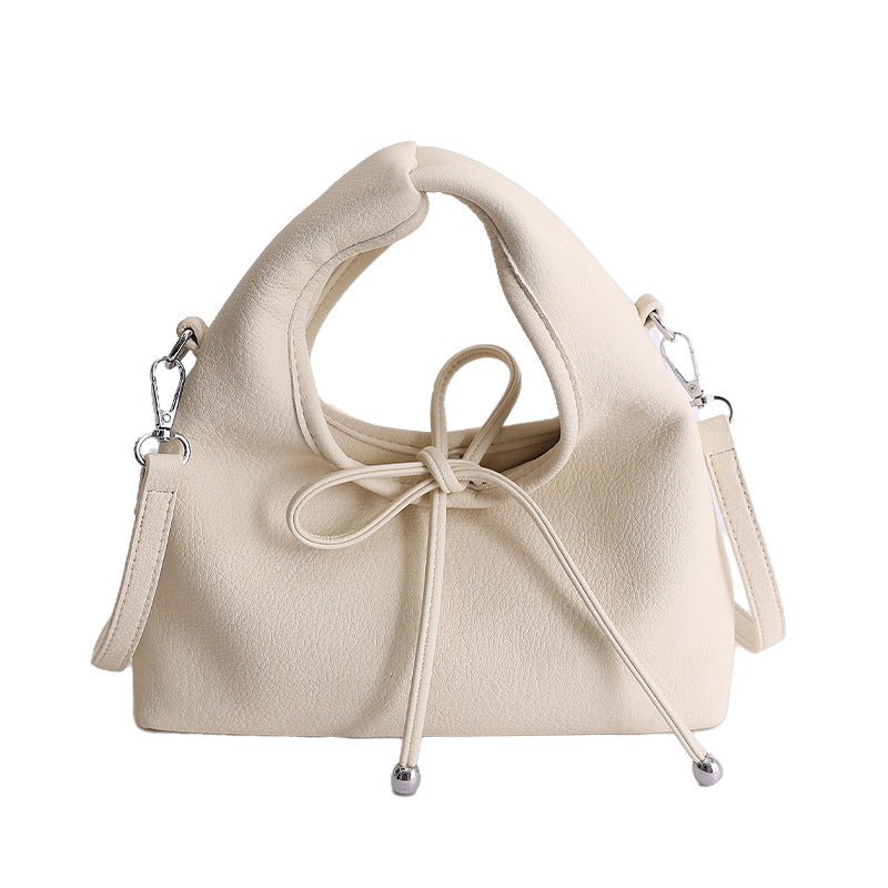 Soft Leather Tote Shoulder Bag Women N6C020
