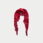 Load image into Gallery viewer, Wool Blend Ruffle Knit Triangle Scarf Shawl N6K228