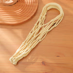 Load image into Gallery viewer, Handwoven Water Bottle Mesh Bag Cotton Linen N6G085