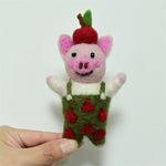 Load image into Gallery viewer, Handmade Wool Felt Bag Charm Cute Animal Ornament N6G032
