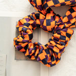 Load image into Gallery viewer, Halloween Velvet Streamer Scrunchie Ponytail Holder N6H203
