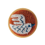 Load image into Gallery viewer, Handcrafted Wooden Brooch 3D Embroidery N6G009