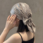 Load image into Gallery viewer, Cool Metallic Snake Print Retro Head Wrap Women N6H109