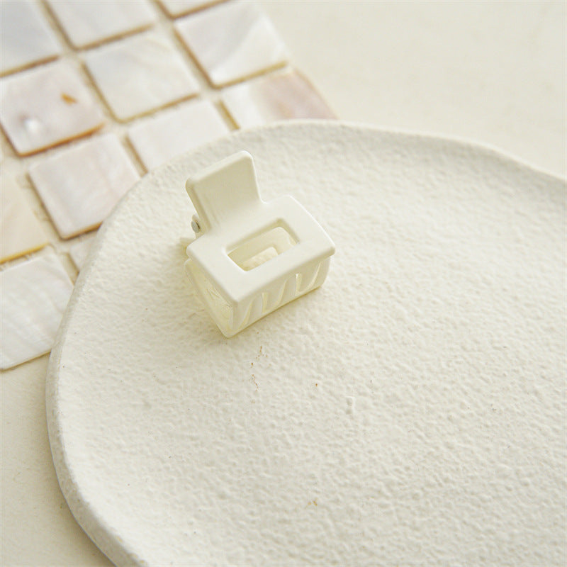 Matte Square Hair Claw Clip Women S5P757