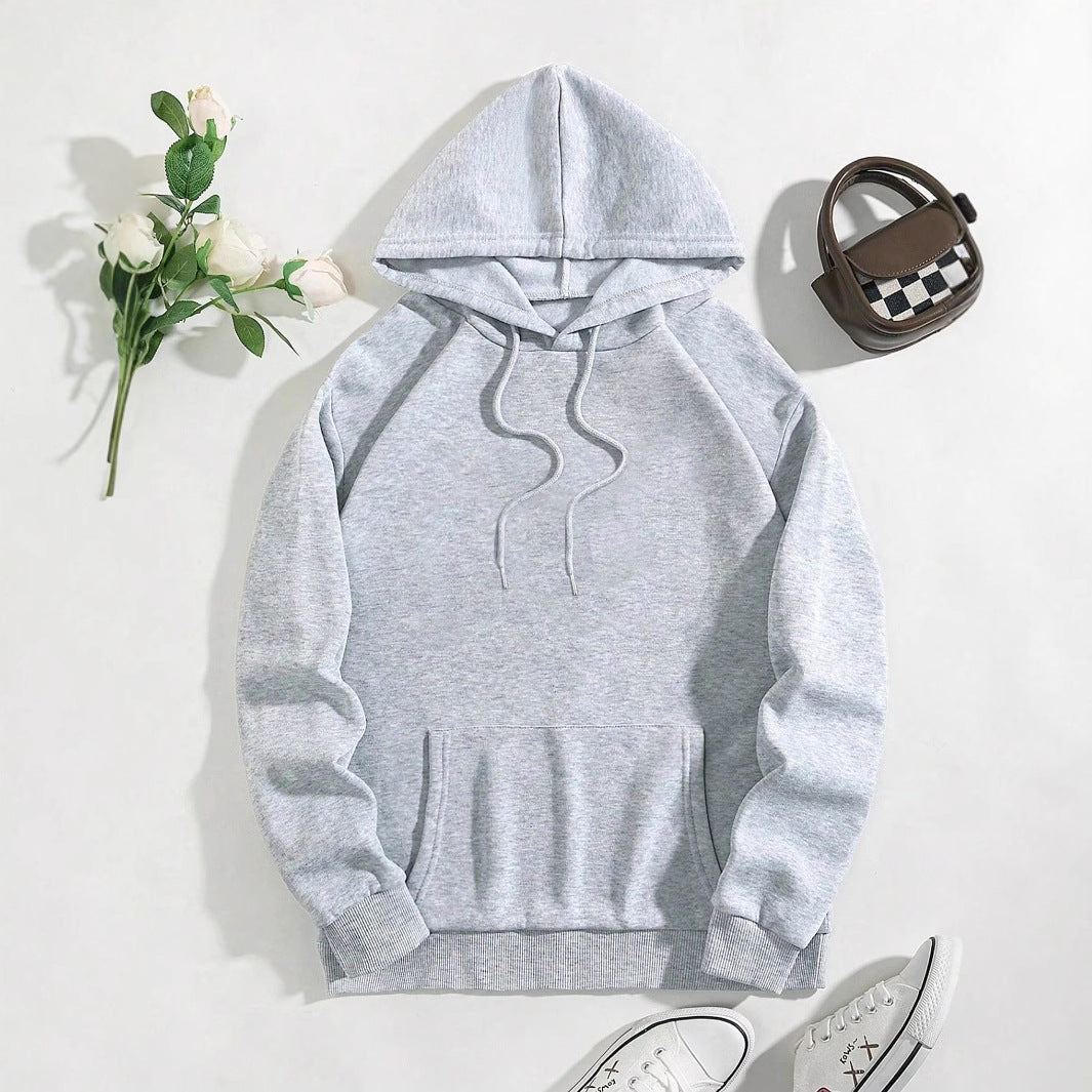 Billiard Hood Zip Sweater MidLight Grey Navy N5A161