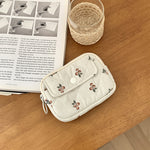 Load image into Gallery viewer, Floral Quilted Cotton Multi-Purpose Pouch N6J274