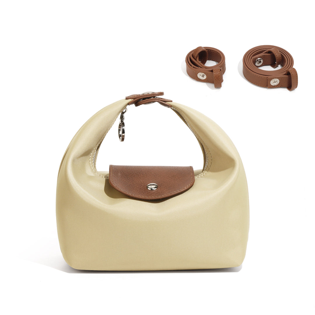 Women's Suede Dumpling Shoulder Handbag N6J158