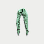 Load image into Gallery viewer, Wool Blend Ruffle Knit Triangle Scarf Shawl N6K228