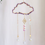Load image into Gallery viewer, Crystal Sun Catcher Cloud Prism Wind Chime  N6F293