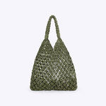 Load image into Gallery viewer, Crochet Shoulder Bag Cotton Rope Beach Tote N6F121
