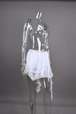 Load image into Gallery viewer, Lace Asymmetrical Pencil Skirt Women N6A190