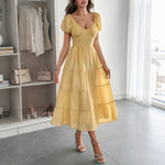 Load image into Gallery viewer, Belted A Line Dress Lightweight Options N5Z736
