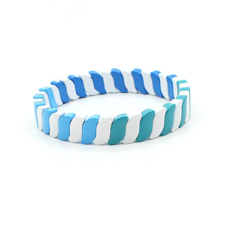 Bohemian Enamel DIY Strand Irregular Bead S5P261