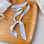 Load image into Gallery viewer, Womens Colorful Polka Dot Pony Scarf Necklace N6K274