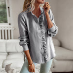 Load image into Gallery viewer, Lace Pleated Shirt Long Ultra Light Options N5Z737