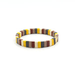 Load image into Gallery viewer, Enamel Strand Elastic Bracelet Hand-Strung Spliced  S5P265