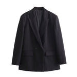 Load image into Gallery viewer, Double Breasted Blazer Women Multiple Colors N5A414