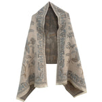 Load image into Gallery viewer, Vintage Paisley Jacquard Cashmere Feel Scarf N6K250