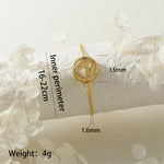 Load image into Gallery viewer, Copper Gold Plated MOM Heart Zircon Bracelet Necklace N6D523