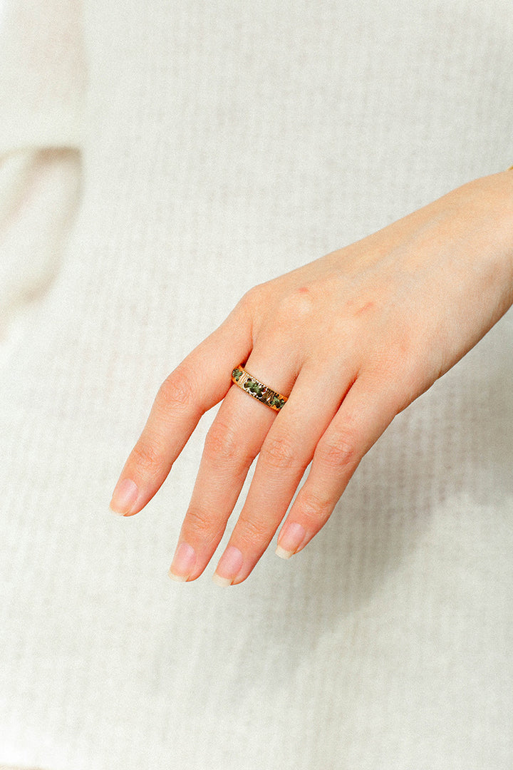 Color Thread Open Ring Women Retro N6C040