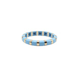 Load image into Gallery viewer, Semi Circle Bead Bangle Alloy Vitreous Enamel S5P266