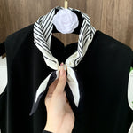 Load image into Gallery viewer, Long Scarf Pearl Magnetic Clasp Versatile Women N6H110