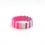 Load image into Gallery viewer, Vitreous Tile Bangle Zinc Alloy Saturation Gradient S5P264