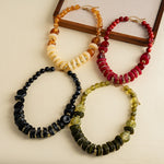 Load image into Gallery viewer, Womens Vintage Round Acrylic Beaded Necklace N6K180