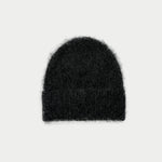 Load image into Gallery viewer, Womens Alpaca Wool Blend Brushed Knit Beanie N6K284