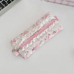 Load image into Gallery viewer, Lace Quilted Pencil Case Women Large Capacity S5P864