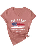 Load image into Gallery viewer, Trendy V-Neck Print T-Shirt Women N6E139