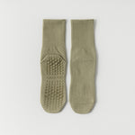 Load image into Gallery viewer, Solid Cotton Anti-Slip Yoga Socks Women Mid-Calf N6H003