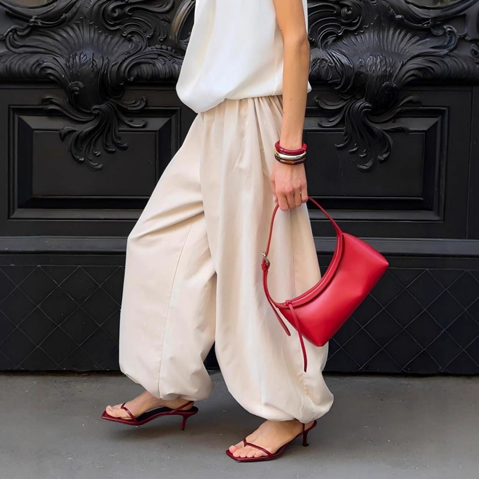 Drawstring Bloomer Pants Lightweight Options N5Z852