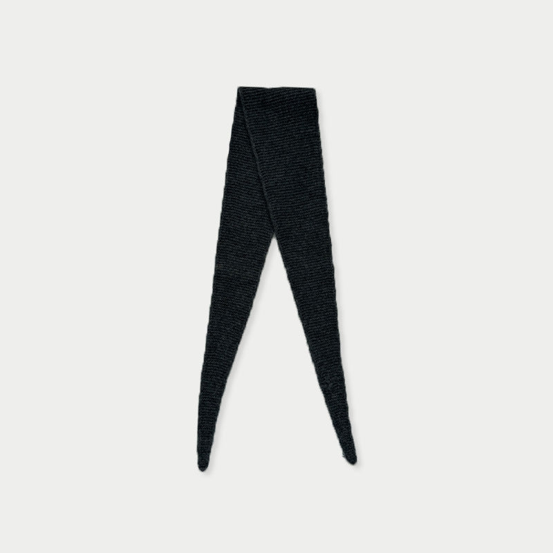 Womens 100 Percent Wool Croissant Knit Scarf N6K236