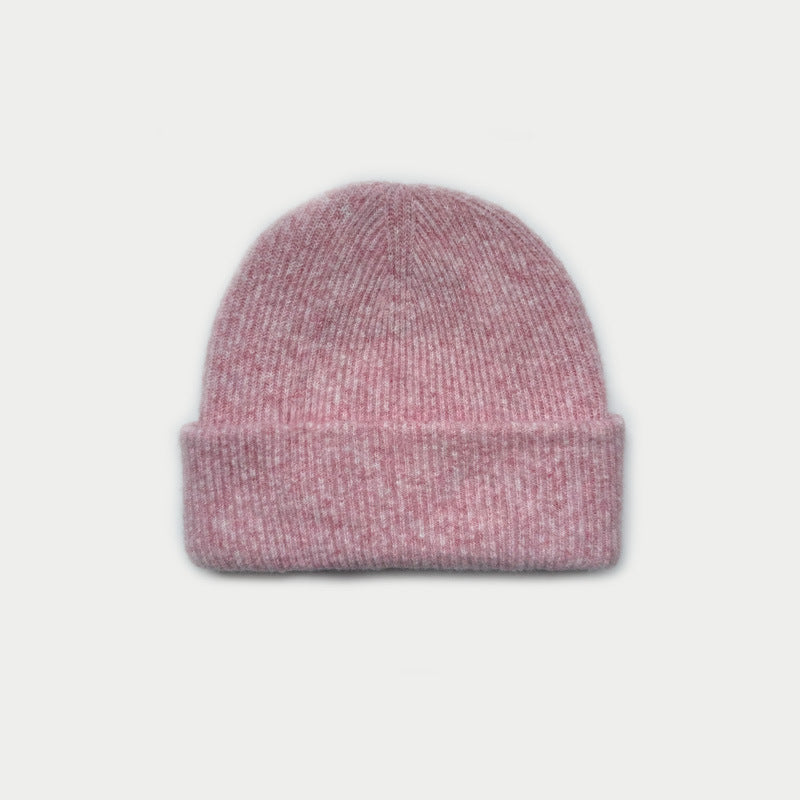 Womens Wool Blend Seamless Knit Beanie N6K282