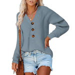 Load image into Gallery viewer, Button V Sweater Mid Heavy Options N5Z910
