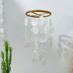 Load image into Gallery viewer, Mirror Shell Wind Chime Home Balcony Bedroom Decor N6F312