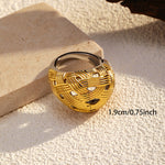 Load image into Gallery viewer, Steel Band Ring Closed Classic Premium Design S5P011

