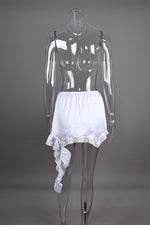 Load image into Gallery viewer, Lace Asymmetrical Pencil Skirt Women N6A190