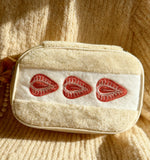 Load image into Gallery viewer, Strawberry Sandwich Makeup Bag Women Large S5P729