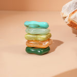 Load image into Gallery viewer, Acrylic Resin Ring Set Irregular 5 Pieces N6F076