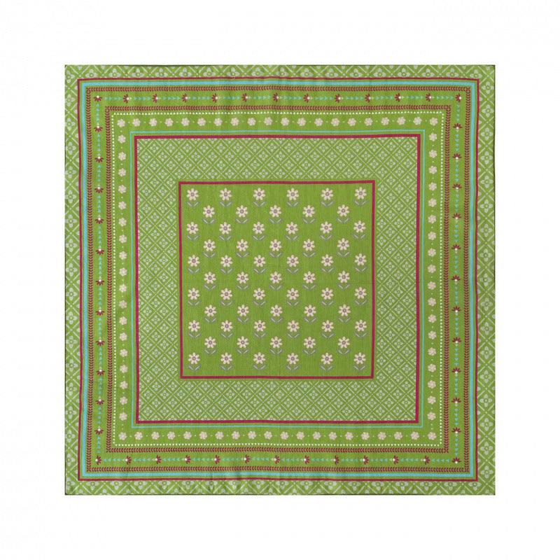 Pure Cotton Square Scarf Women Head Scarf 55cm N6H116
